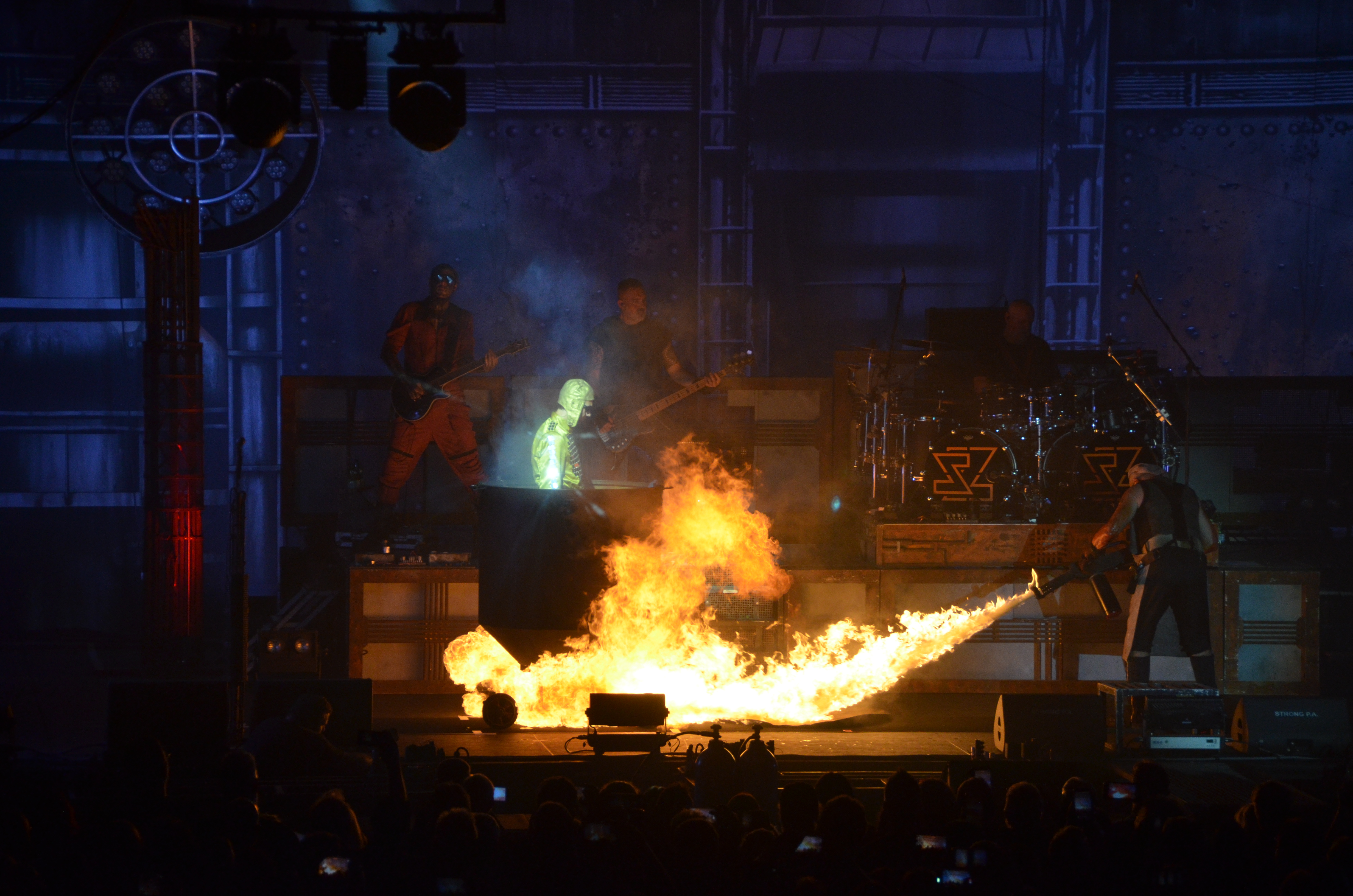 Stahlzeit – Pyrotechnik live